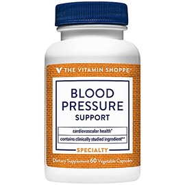The Vitamin Shoppe Blood Pressure Support - Cardiovascular Health (60 Vegetarian Capsules)