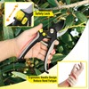 Jardineer Garden Secateurs Set with SK5 Blades, Bypass Hand Pruner