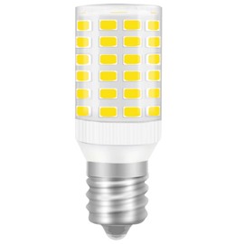 hekmazon Kei D28k Kel 2812 Freezer Light Bulb 4W Replacement D28a Kel 2811 Refrigerator LED Daylight White 6000K 800LM E17 Intermediate Base Pack of 1