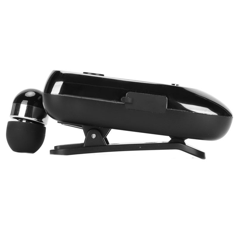 Bluetooth Headset Multifunction Vibrating Caller ID Clip Wireless Sports Earphones