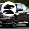 Anlseiod Side Mirror Cover Cap + Door Handle Covers Kit