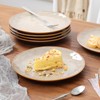 vicrays Ceramic Dessert Salad Plates, 8 Inch, Set of 6,