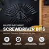 Master Mechanic 2 Pack Screwdriver & Chrome Vanadium Steel Bits