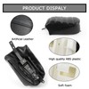 PSLER Motorcycle Rear Passenger pillion Seat Pad for Sportster Iron