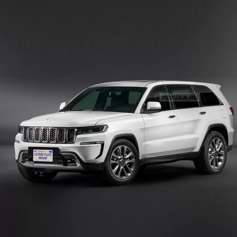Front License Plate Compatible with Jeep Grand Cherokee WK2 2011-2022