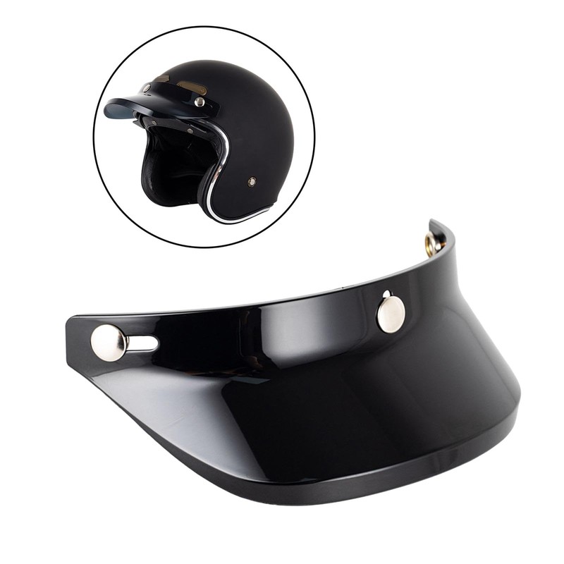 Okiyakusama Helmet Visor Peak Shield Replacement Part 3 Snap Easy