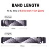 BISONSTRAP Nylon Watch Bands 18mm, Adjustable Braided Loop Straps for