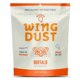 Kosmos Q Buffalo Wing Dust | Chicken Wing Seasoning | Dry BBQ Rub Spice | 5 oz. Bag