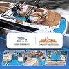 Fullfire Boat Flooring EVA Foam Decking Sheet, Camo Blue Marine