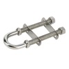 Amarine Made Pair of Stainless Steel Marine Boat Stern Bow