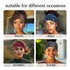 Urieo Boho Wide Headband Leopard Head Turband Sport Yoga Hair