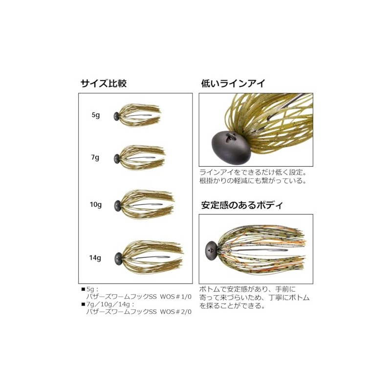 DAIWA STEEZ Flex Football Joint Jig 10g Green Pumpkin Blue