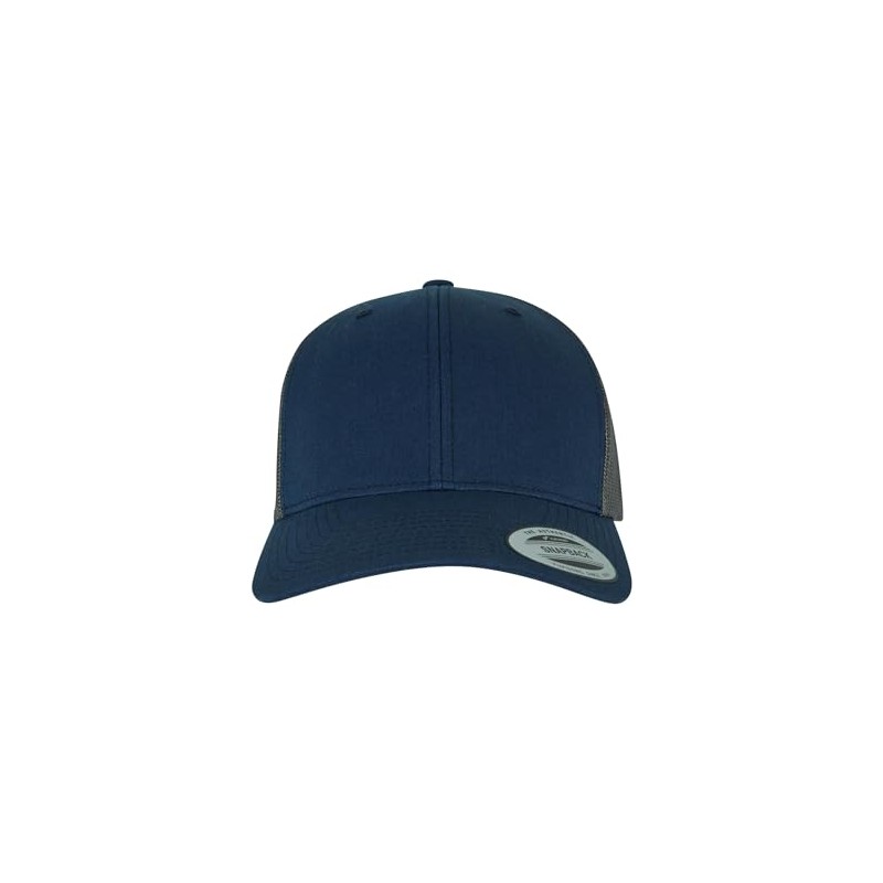 Flexfit Unisex Baseball Cap, Navy/greyishbrown