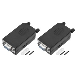 sourcing map D-sub Connector DB15 Female Socket 15-pin 3-Row Female Serial Port Terminal Breakout Block Adapter with Screw for Mechanical Equipment CNC Computers