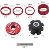 SeonFook Bicycle Headset Stem Spacer Aluminum Alloy 28.6mm Fork Stand