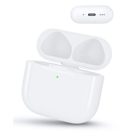 Fogud Wireless Charging Case Compatible with AirPods 4 Generation USB C Port, Air Pod 4th Gen Charger Case with Bluetooth Pairing Sync with Type-C, Built-in 660 mAh Battery, No Earbuds