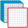 Artreeiger 12 Pcs Dry Erase Math Hundreds Chart, Double Sided