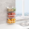 2PCS Kitchen Storage Metal Wire Fruit Basket - SUS304 Stainless