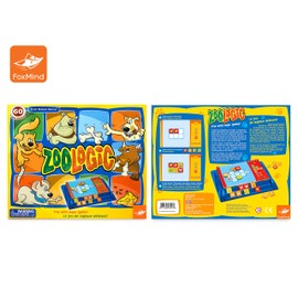 FoxMind Games Zoologic Logic Puzzle Game