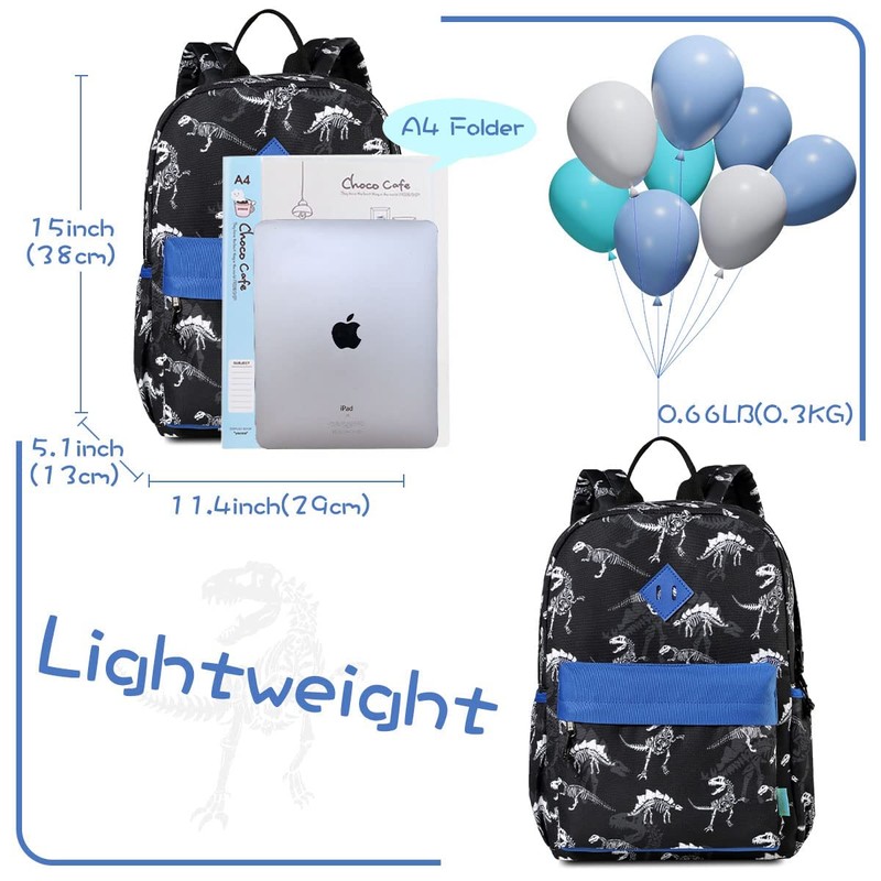 VX VONXURY Kids Backpack, Lightweight Cute School Backpack for Toddler