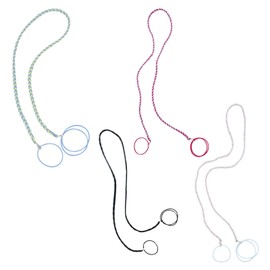 4 Stücke Perückenblätter, Elastische Haarbänder, Kreative Und Personalisierte Haarzubehör, Frisurdekorationen, Geeignet Für Fitness, Schwimmen, Tauchen Und Radfahren.