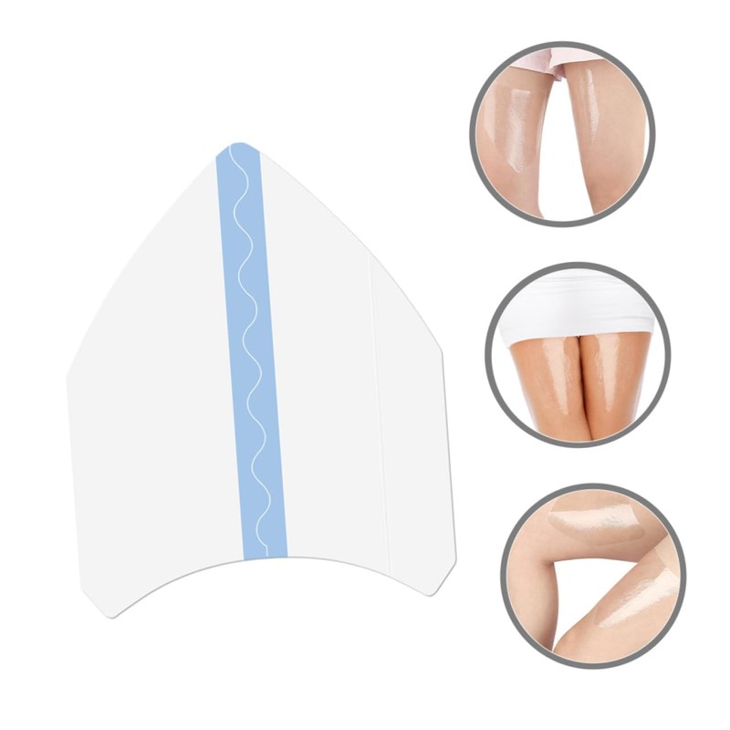 Abaodam 6pcs Transparent Chafing Thigh Stickers Durable Invisible Protection for