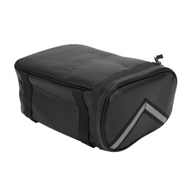 Motorcycle Rear Bag, Multifunctional PU Leather Motorcycle Bag, Back Seat Bag for Sur Ron Motorcycle, Dirt Bike, Dual Sport, Enduro