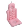 Bathtub Cushion Soft Breathable Folding Headrest Back Support Bath Pillow