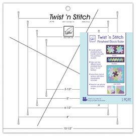 June Tailor Twist N Stitch Ruler