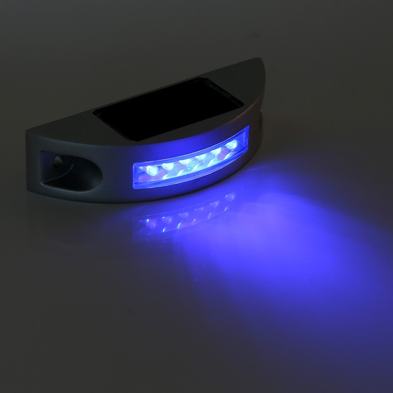 Casting Aluminum Solar Power 6 LED Outdoor Waterproof Driveway Pathway