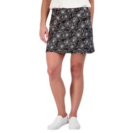 Tranquility by Colorado Clothing Women's Everyday Stretch Skort (as1, Alpha, x_l, Regular, Regular, Black Pom Pom, X-Large)