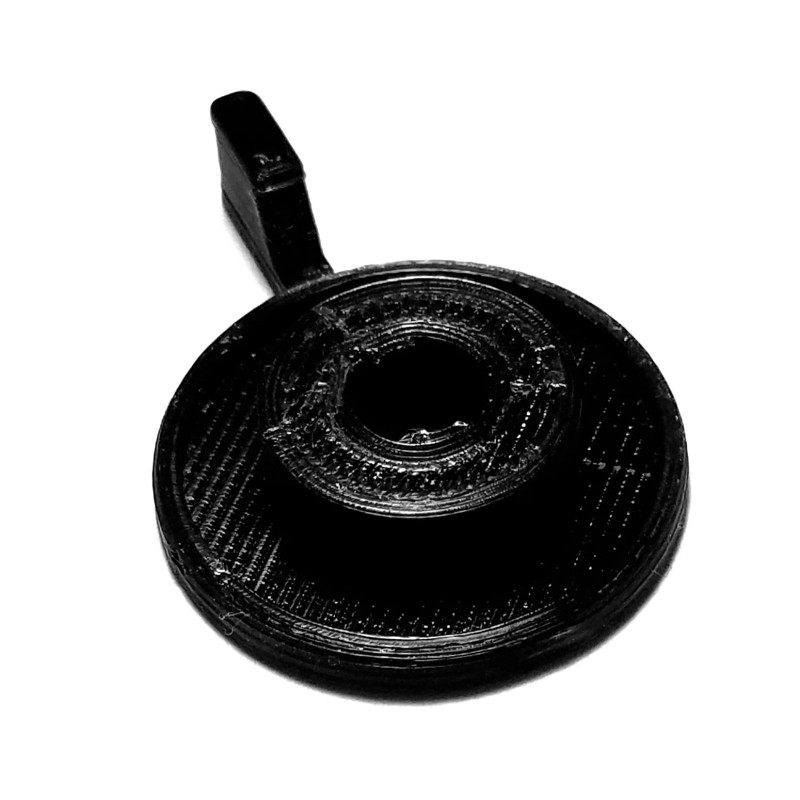 Homebrew Heathkit Paddle Knob Replica