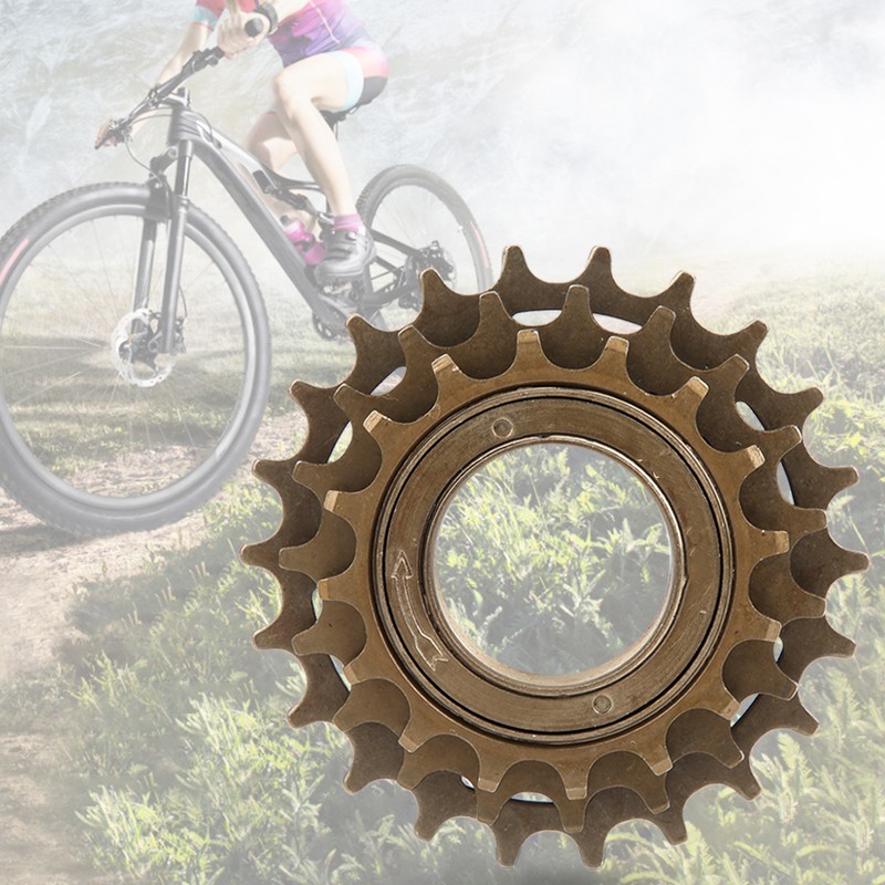 16/19/22T Metal 3 Speed Flywheel Freewheel Bicycle Accessory for Mountain