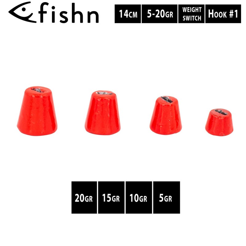 FISHN Screw-In Pike Systems - Shallow Rig with or without