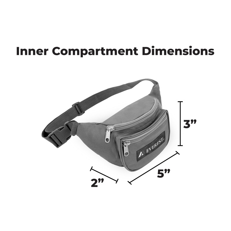 Everest Signature Waist Pack - Junior, Coral, One Size