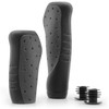 Kartell ® Bicycle Grips Ergonomic for Twist Grip Shifting, Black
