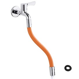 1pcs 30CM(11.81") Universal Extension Short Garden Hose,Adjustable for Lengthening Extender,with G 1/2" Interface