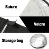 D-Lumina Windshield Sun Shade Compatible with GMC Sierra 1500 2500