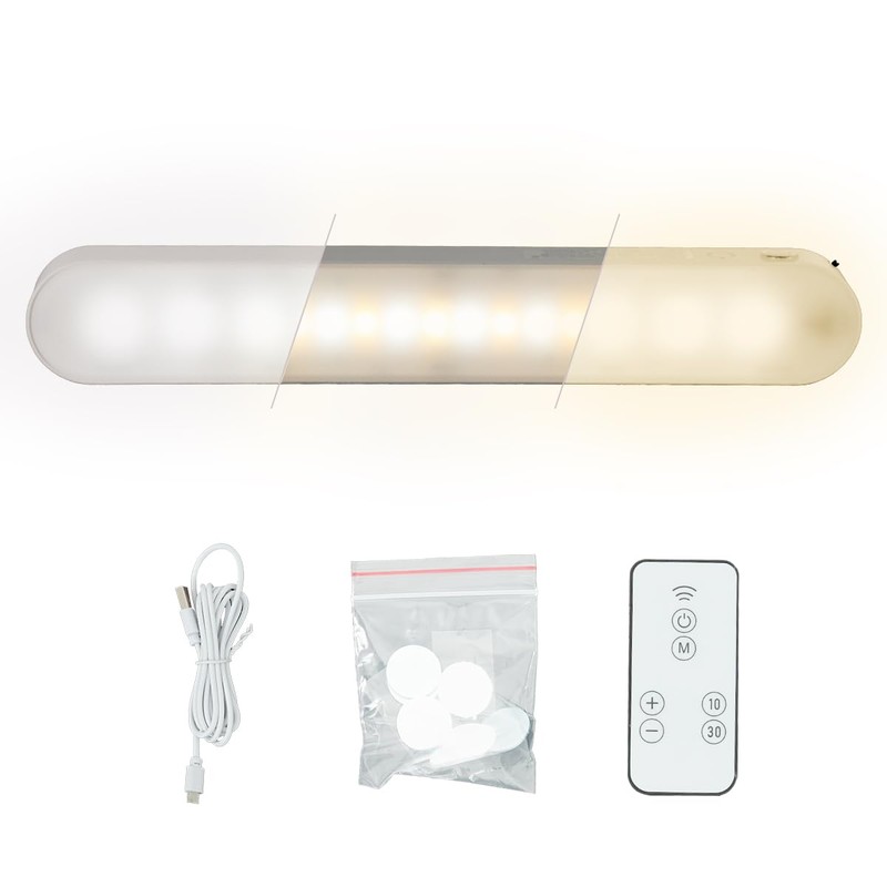 Lampara Magnetica Recargable de Escritorio Led Inalambrica USB 3 Niveles