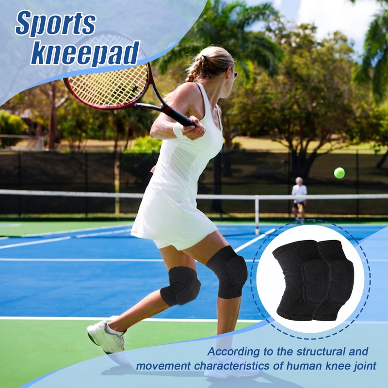 DERJDISF Knee Pads Dance Knee Pads 3 Pack Premium Knee