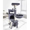 Smouatou Xin Three Layer Cat Tree with Cat Condo and