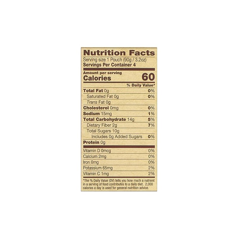 North Coast Organic Apple Sauce In Pouch, 4 Packs, Non