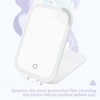 TREASO Travel Makeup Mirror, Portable Mirror with 3 Adjustable Light