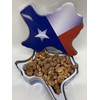 Cinnamon Roasted Cashews in a Texas Shaped Gift Tin