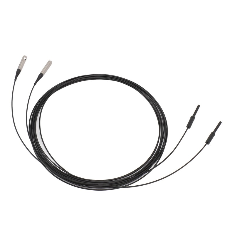 2PCS Fiber Optic Sensor Cable 0‑3600mm Detection Distance Through Beam