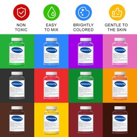ninesung Color Powder for Epoxy Resin, Concrete, Cement, Mortar, Grout, Gypsum, Water-Based Paint, Plaster Iron Oxide Powder, Concrete Pigment (Grass Green, 8 Ounces)