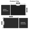 Extra Large 11x17 Clipboards 2 Pack, Landscape and Vertical Layout,