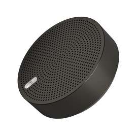OWL-BTSP03S-RBK Wireless Speaker, Up to 15 Hours Playtime, Hands-Free Calling, Bluetooth 5.0, Wireless Stereo Mode, Aluminum, Black
