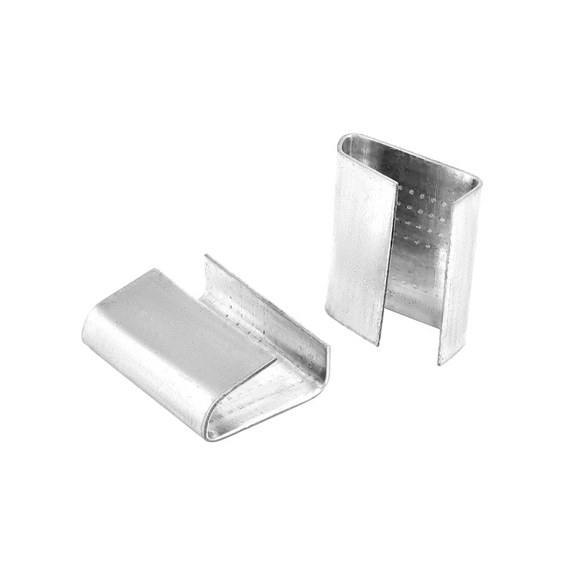 QWORK Strapping Open Seal, 500 Pcs Banding Clip Gripper Strap