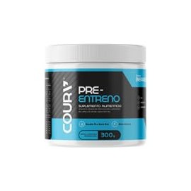 Coura Pre-Entreno Beta Alanina 300 g | Sabor Limón & Berries | Polvo 30 porciones con scoop | Pre-workout diseñado para entrenamientos de alta intensidad (Frutos rojos)
